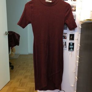 fashion nova tulip turtle neck sweater dress